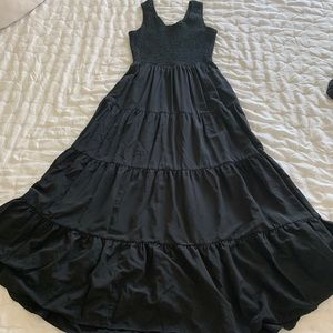 Tiered maxi dress